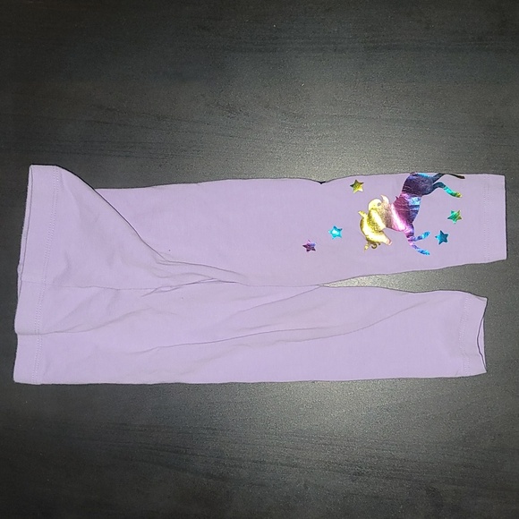 Unicorn top w/leggings sz 2T - Picture 5 of 5